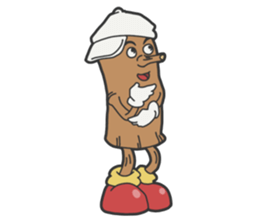 Funny wood "PACO" sticker #3197555