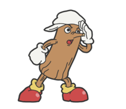 Funny wood "PACO" sticker #3197557