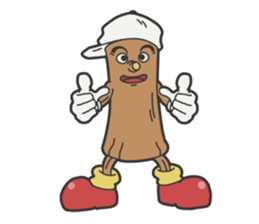 Funny wood "PACO" sticker #3197558