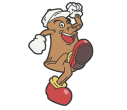 Funny wood "PACO" sticker #3197562