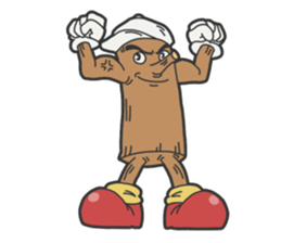 Funny wood "PACO" sticker #3197568