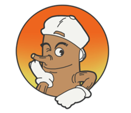 Funny wood "PACO" sticker #3197570