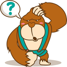 Goola, the funny big gorilla sticker #3197611