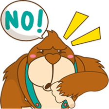 Goola, the funny big gorilla sticker #3197622