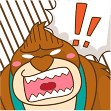 Goola, the funny big gorilla sticker #3197626