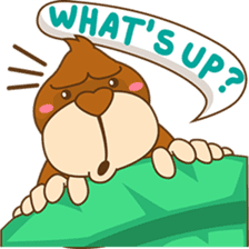 Goola, the funny big gorilla sticker #3197630