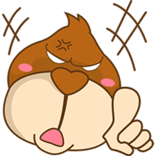 Goola, the funny big gorilla sticker #3197635