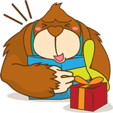 Goola, the funny big gorilla sticker #3197640