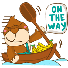 Goola, the funny big gorilla sticker #3197646