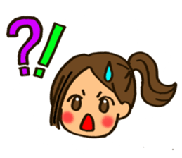 MIYO-chan for ordinary conversation sticker #3197709