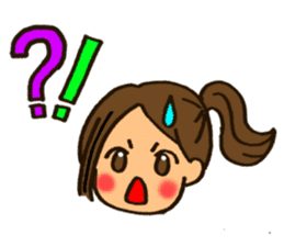 MIYO-chan for ordinary conversation sticker #3197709