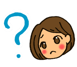 MIYO-chan for ordinary conversation sticker #3197711