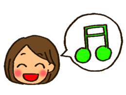 MIYO-chan for ordinary conversation sticker #3197712