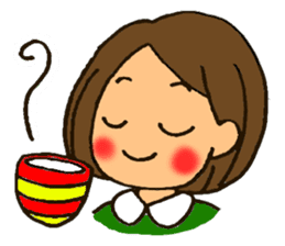 MIYO-chan for ordinary conversation sticker #3197728