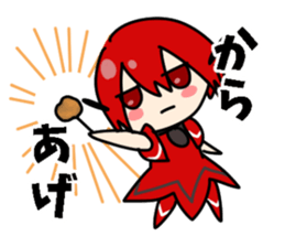 Cute android girl, hi-tan sticker #3198208