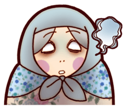 Matryoshka in Blue sticker #3198461