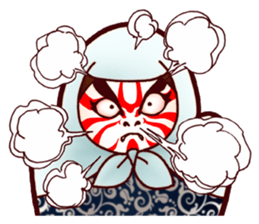 Matryoshka in Blue sticker #3198469