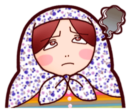 Matryoshka in Blue sticker #3198478