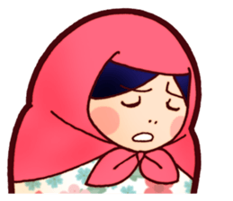 Matryoshka in Blue sticker #3198481