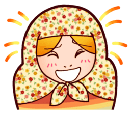 Matryoshka in Blue sticker #3198490