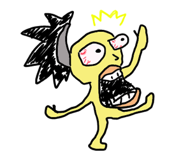 This is Simple reaction sticker #3198546