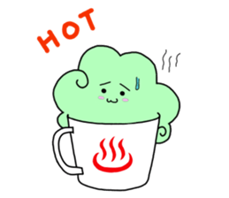 HUWAMOKO Greeting sticker #3198575