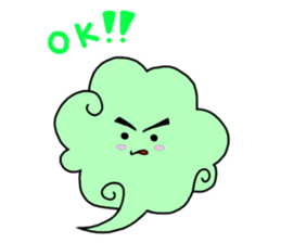 HUWAMOKO Greeting sticker #3198579