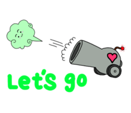 HUWAMOKO Greeting sticker #3198582