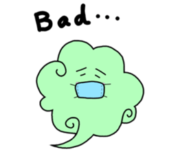 HUWAMOKO Greeting sticker #3198583