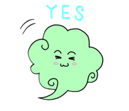 HUWAMOKO Greeting sticker #3198589