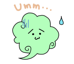 HUWAMOKO Greeting sticker #3198592