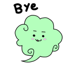 HUWAMOKO Greeting sticker #3198596