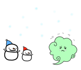 HUWAMOKO Greeting sticker #3198604