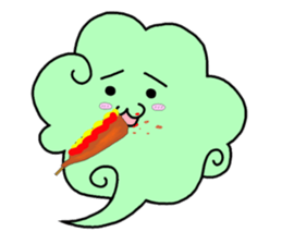 HUWAMOKO Greeting sticker #3198607