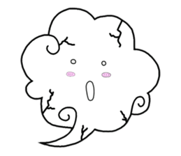 HUWAMOKO Greeting sticker #3198608