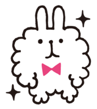Marshmallow rabbit sticker #3198712