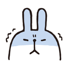 Marshmallow rabbit sticker #3198720