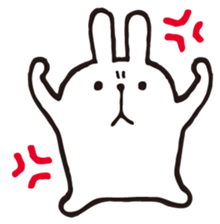 Marshmallow rabbit sticker #3198721