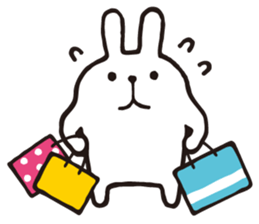 Marshmallow rabbit sticker #3198725