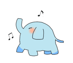 Elephant PAO san sticker #3199092