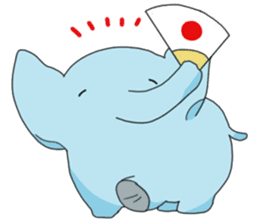 Elephant PAO san sticker #3199103