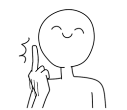 Only a favorite thing is done. sticker #3199190