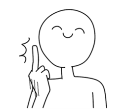 Only a favorite thing is done. sticker #3199190