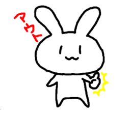 Rabbit_san sticker #3199419