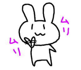 Rabbit_san sticker #3199431