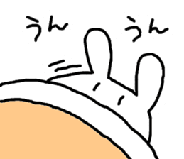 Rabbit_san sticker #3199435