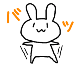 Rabbit_san sticker #3199441