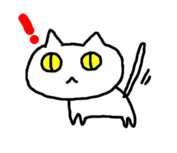 shiro neko_san. sticker #3199651