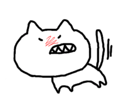 shiro neko_san. sticker #3199655