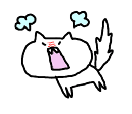 shiro neko_san. sticker #3199656